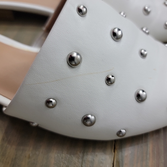 A New Day white studded loafers - Picture 4 of 4